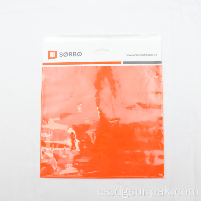 samolepicí plastová hardwarová taška s vlastním logem